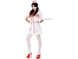 Fato de Mulher  Enfermeira Zombie (Tam: M/L)
