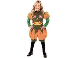 Fato Unisexo  Abóbora Doce Laranja E Verde (Tam: 5 a 6 anos)
