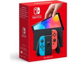 Pré-venda Consola Nintendo Switch Modelo OLED (64 GB - Azul e Vermelho Neón)