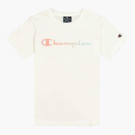 T-shirt Champion Multilogo - Branco - T-shirt Rapaz tamanho 12