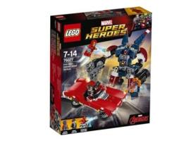 LEGO Marvel:  Iron Man Detroit Steel Ataca - 76077 (Idade mínima: 7 - 377 Peças)