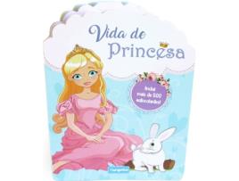 Livro de Colar e Pintar Vida de Princesa