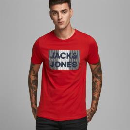 T-shirt Jack&Jones Core - Vermelho - T-shirt Homem tamanho L