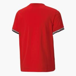 T-shirt Puma Amplified - Vermelho - T-shirt Rapaz tamanho 16