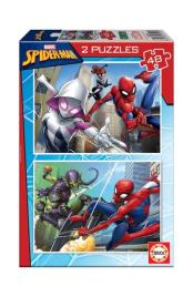 Educa - Puzzle 2x48 Peças Spider-Man