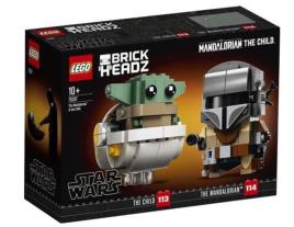 Lego BrickHeadz - O Mandaloriano e a Criança