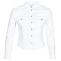 casacos de ganga LILLY  Branco Disponível em tamanho para senhora. L,XL,XS.Mulher > Roupas > Casacos