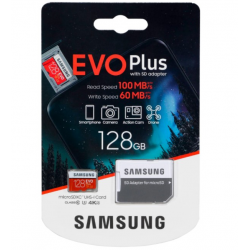Cartao memoria Samsung Evo Plus Micro SDXC C10 128GB