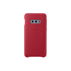 Leather Cover Samsung S10e Vermelho