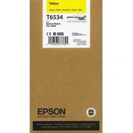 Epson T6534 tinta amarillo original
