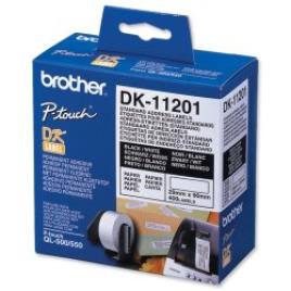 Etiqueta Brother DK-11201 Papel Térmico 29x90mm