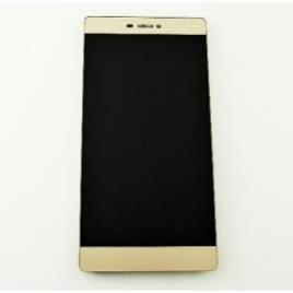 Huawei P8 Lcd + touch dourado compatível