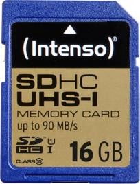 Cartão Intenso SDHC 16GB Classe 10 UHS-I P.