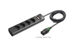 Ups Power Strip, Locking Iec C14 To 4 Outlet .