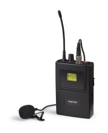 Microfone Sem Fios Portátil UHF 