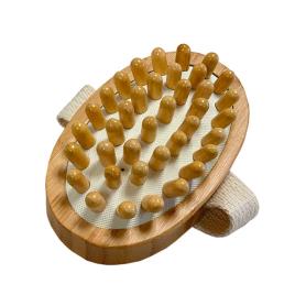 Escova de massagem anticelulite de bambu Natura Bio Cosmetics