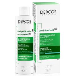 Shampoo anticaspa Dercos 200ml por graxa