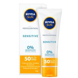 Proteção Facial Sensível para UV FPS50 Nivea Sun 50ml
