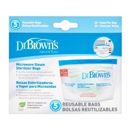 Dr Browns Sacos de esterilização por micro-ondas Dr. Browns 5 unidades