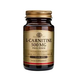 Solgar L-carnitina 500 mg 60 comprimidos