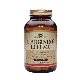 Solgar L-arginina 00 mg 90 comprimidos