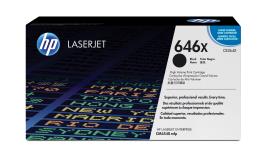 HP - Color LaserJet CE264X Black Print Cartridge