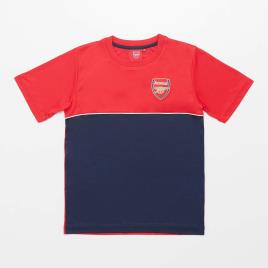 T-shirt Arsenal Source Lab - Vermelho - T-shirt Rapaz tamanho 12
