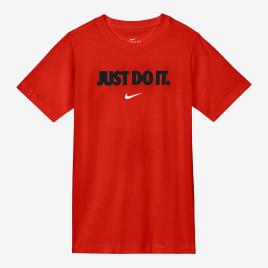 T-shirt Nike Futura - Vermelho - T-shirt Rapaz tamanho 10
