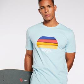 T-shirt Rip Curl Muma  - Azul - T-shirt Casual Homem tamanho XL