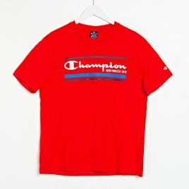 T-shirt Champion Legacy - Vermelho - T-shirt Homem tamanho L