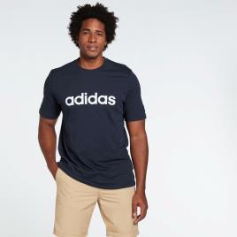 T-shirt  Linear Logo - Azul - T-shirt Homem tamanho 2XL