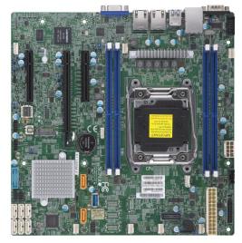 SUPERMICRO - X11SRM-F - Placa-mãe - micro ATX - LGA2066 Socket - C422 - USB 3.0 - 2 x Gigabit LAN - gráfico integrado