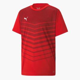 T-shirt  Play Graphic - Vermelho -  Futebol Rapaz tamanho 12