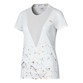 T-shirt  Metal Spash - Branco - T-shirt Mulher tamanho XL