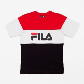 T-shirt Fila Anwar - Vermelho - T-shirt Rapaz tamanho 16