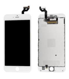 iPhone 6S Lcd + touch + componentes branco compat.