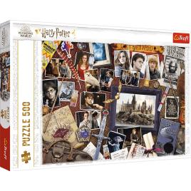 Puzzle 500 peças Lembranças de Hogwarts Harry Pott