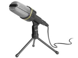Microfone  Screamer Karaoke Preto