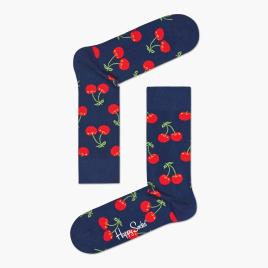 Meias Compridas Happy Socks - Preto - Pack 1 Unissexo tamanho 41