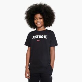 T-shirt Nike Futura - Preto -T-shirt Rapaz tamanho 16