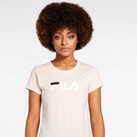 T-shirt Fila Cecily - Rosa - T-shirt Mulher tamanho XS