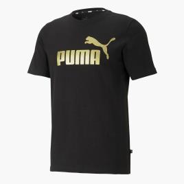 T-shirt Puma Gold - Preto - T-shirt Homem tamanho S