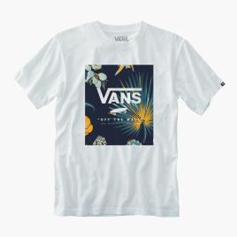 T-shirt Vans Box - Branco - T-shirt Homem tamanho S