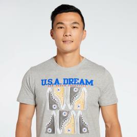 T-shirt Silver Dream - Cinza - T-shirt Homem tamanho L