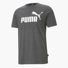T-shirt Puma Heather - Preto - T-shirt Homem tamanho 2XL