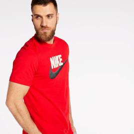 T-shirt Nike Brand - Vermelho - T-shirt Homem tamanho XL