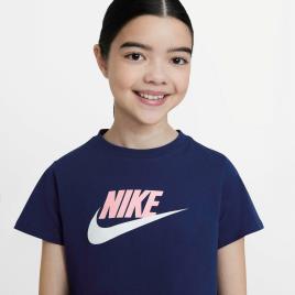 T-shirt Nike Futura - Azul - T-shirt Rapariga tamanho 10