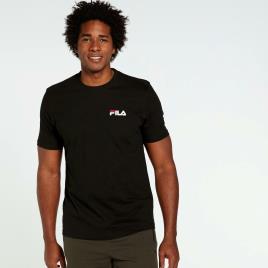 T-shirt Fila Terry SS - Preto - T-shirt Homem tamanho XL