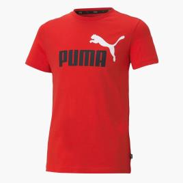 T-shirt Puma Ess - Vermelho - T-shirt Rapaz tamanho 12