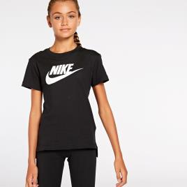 T-shirt Nike Basics - Preto - T-shirt Rapariga tamanho 12
